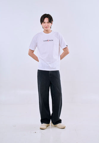 Mossimo Samuel White Urban Fit Tee For Men