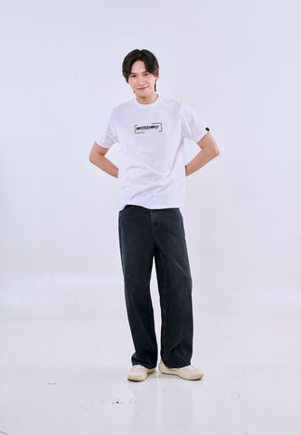 Mossimo Vann White Classic Fit Tee For Men