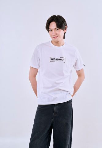 Mossimo Vann White Classic Fit Tee For Men