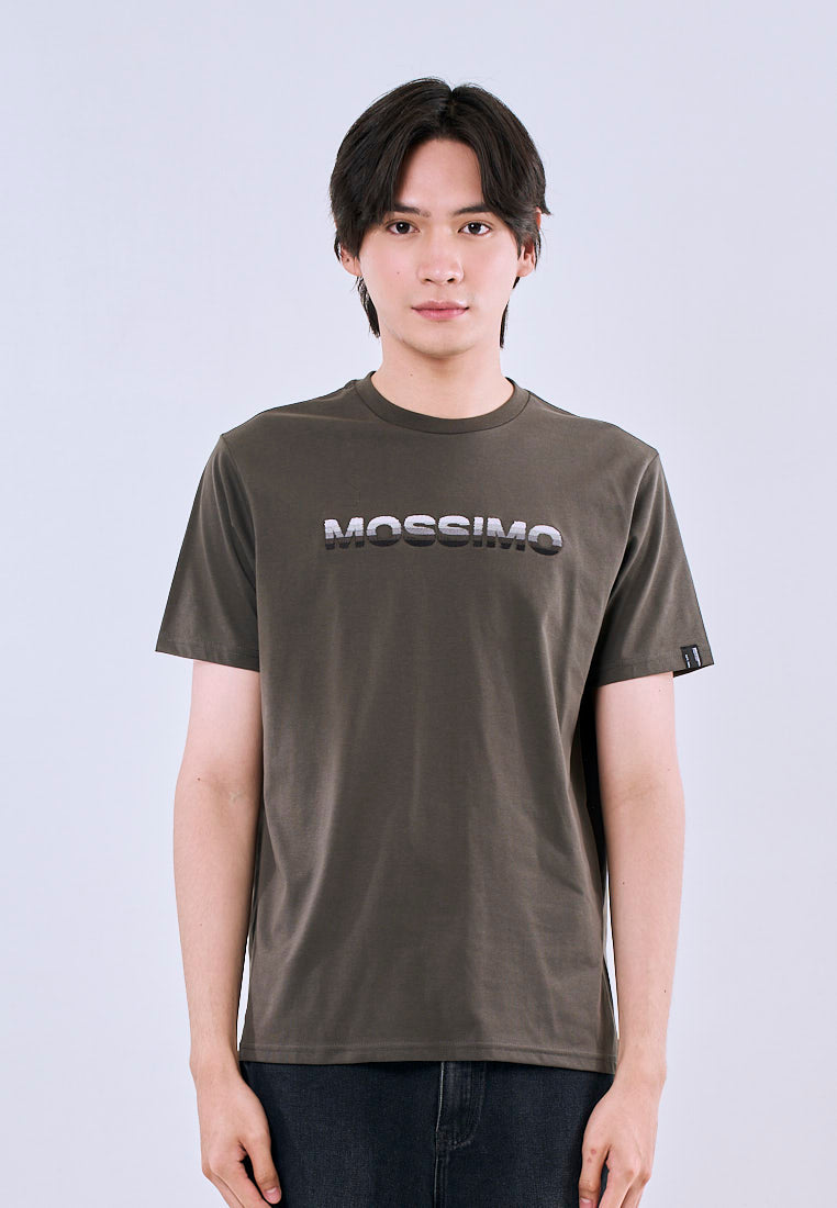 Mossimo Xyro Gray Classic Fit Tee For Men