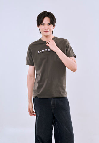 Mossimo Xyro Gray Classic Fit Tee For Men
