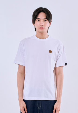 Mossimo Axel White Premium Comfort  Fit Tee For Men