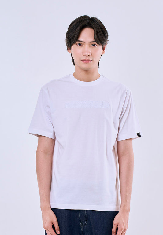 Mossimo Caelan White Classic Fit Tee For Men