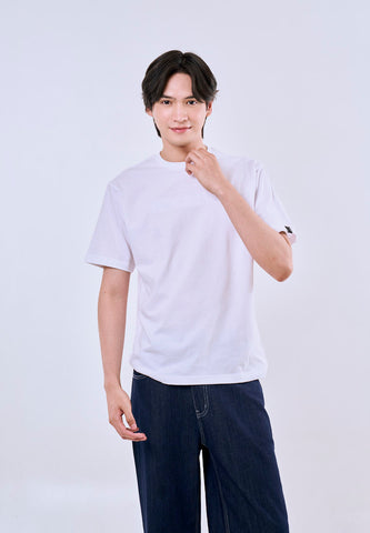 Mossimo Caelan White Classic Fit Tee For Men