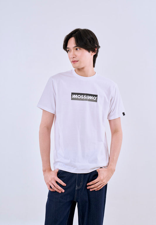 Mossimo Rowan White Comfort Fit Tee For Men