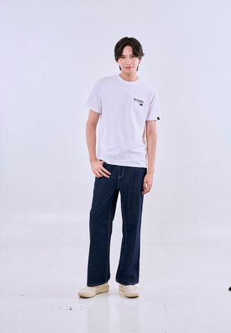 Mossimo Kyro White Classic Fit Tee For Men