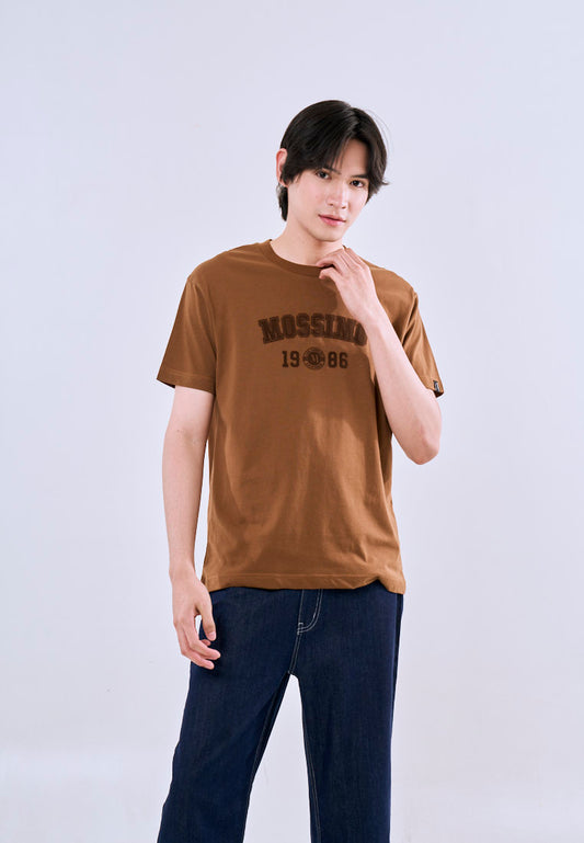 Mossimo Benjamin Pale Rust Regular Fit Tee For Men