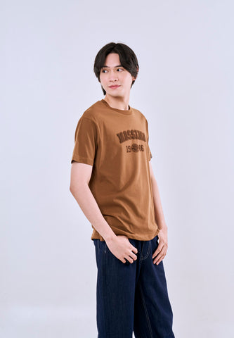 Mossimo Benjamin Pale Rust Regular Fit Tee For Men