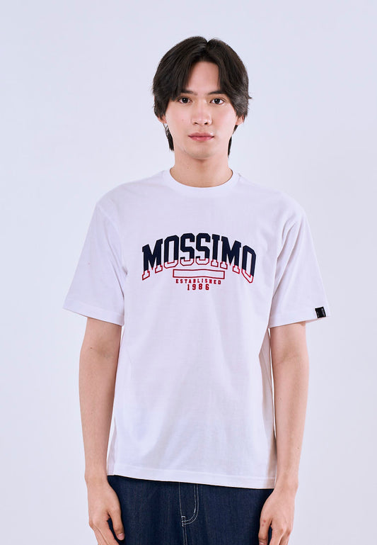 Mossimo Kenzo White Comfort Fit Tee For Men