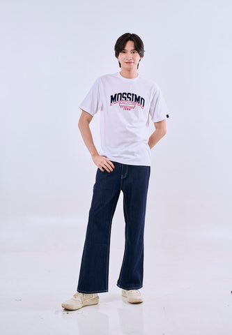 Mossimo Kenzo White Comfort Fit Tee For Men