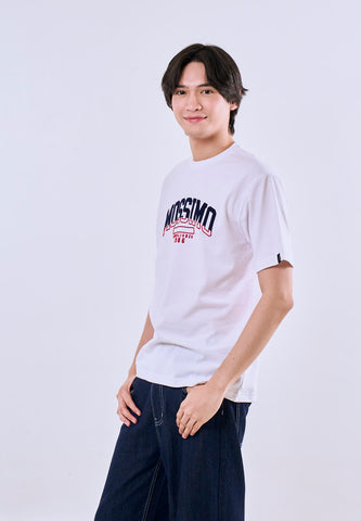 Mossimo Kenzo White Comfort Fit Tee For Men