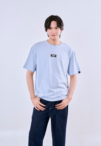 Mossimo Alder Baby Blue Modern Fit Tee For Men