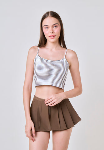 Nadine Stripe Cropped Tank Top