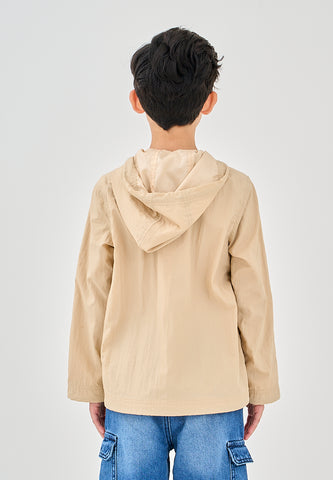 Mossimo Kids Pj Light Beige Hooded Jacket
