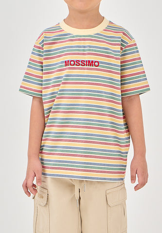 Mossimo Kids Kyler White Stripes Tshirt
