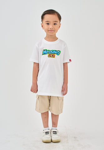 Mossimo Kids Zyro White Graphic Tshirt