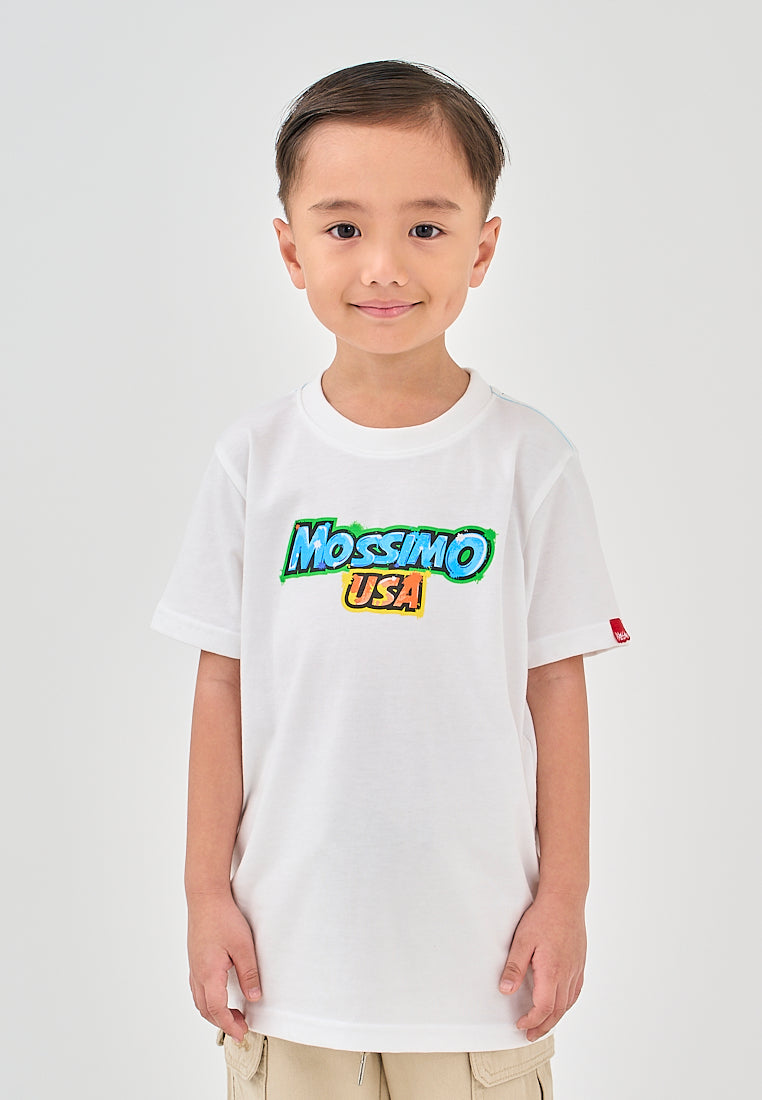 Mossimo Kids Zyro White Graphic Tshirt
