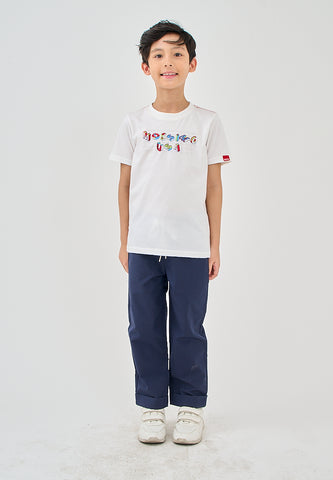 Mossimo Kids Aeron White Basic Tshirt