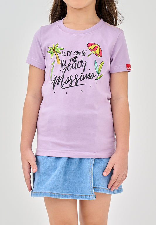 Mossimo Kids Mia Lavander Basic Tshirt