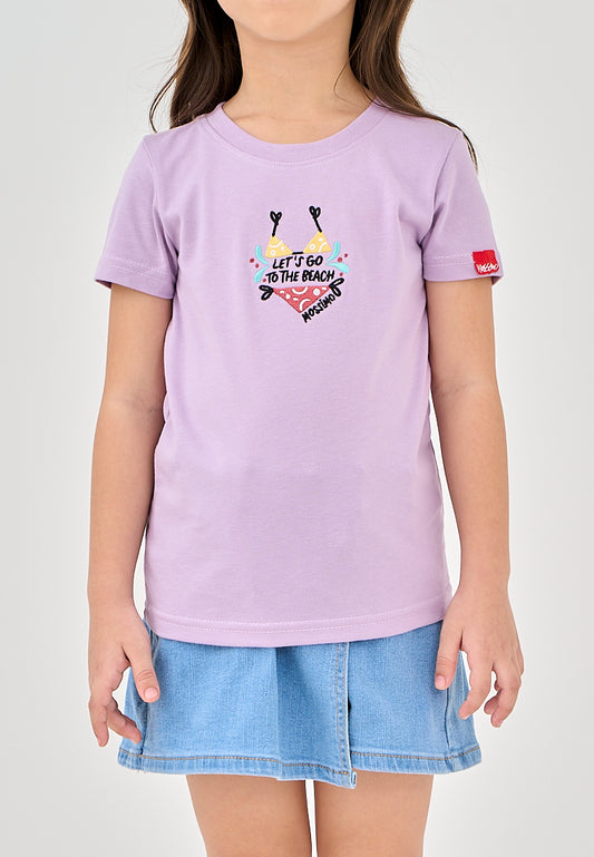 Mossimo Kids Nikka Lavander Basic Tshirt