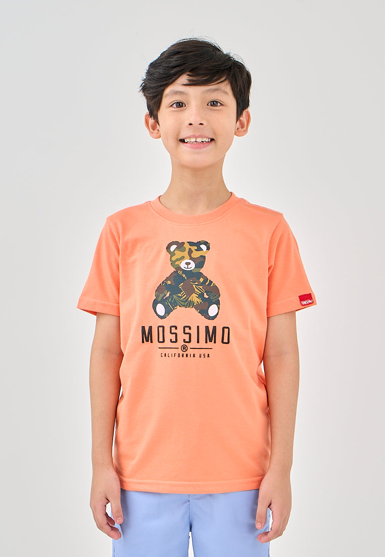 Mossimo Kids Marc Apricot Orange Mossybear Graphic Tshirt