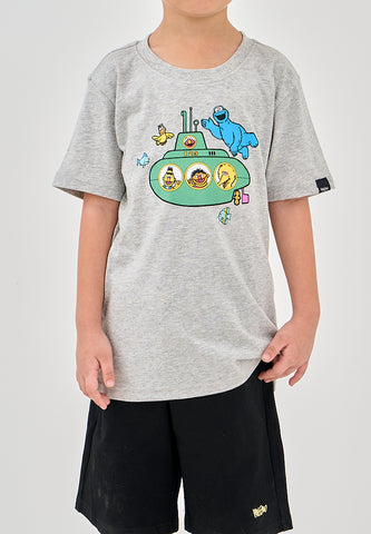 Mossimo Kids Mikee Heather Gray Sesame Street Tshirt