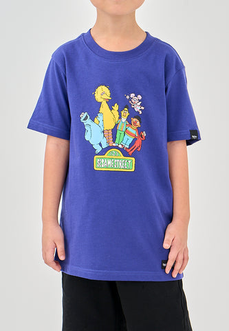 Mossimo Kids Rhance Blue Sesame Street Tshirt