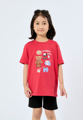 Mossimo Kids Franky Crimson Regular Tshirt