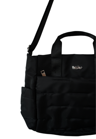 Mossimo Criselle Black Shoulder/ Tote Bag