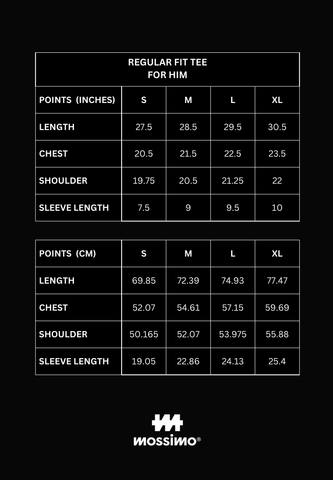 Mossimo Carter White Regular Fit Tee For Men