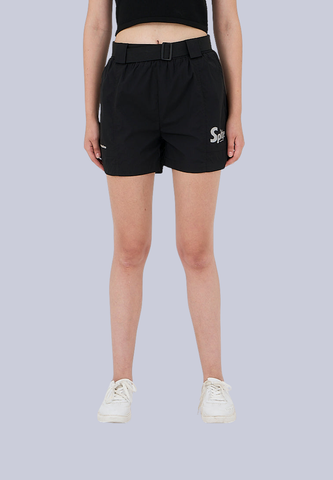 Mossimo Rafaella Sprite Black Regular Mid Shorts