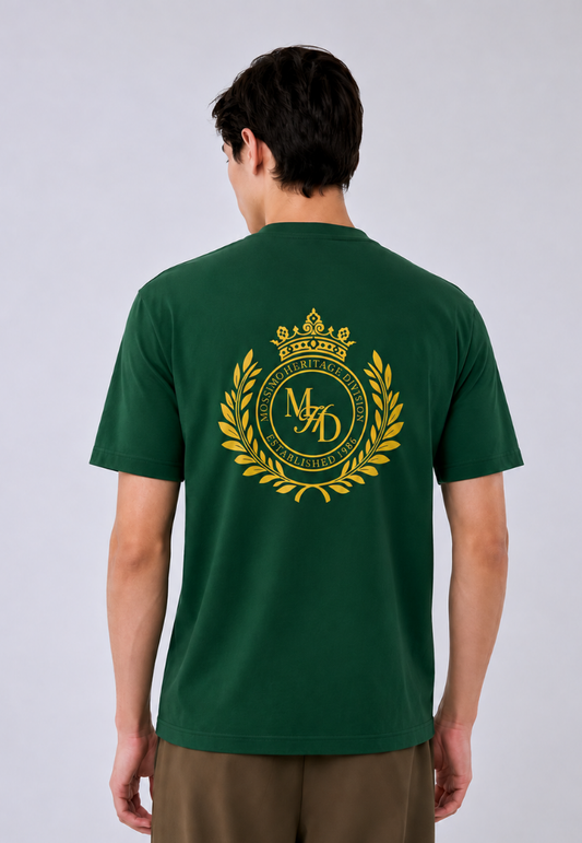 Mossimo Men's Forest Green Basic Logo Comfort Fit Tee