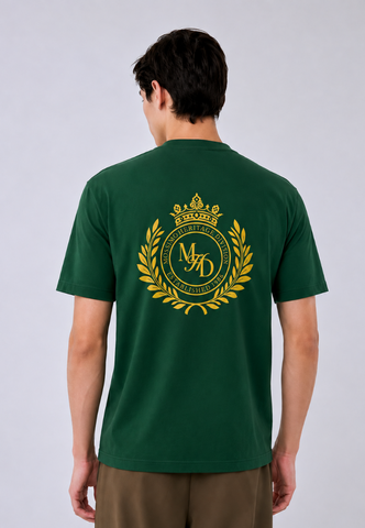 Mossimo Men's Forest Green Basic Logo Comfort Fit Tee