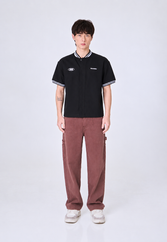 Mossimo Nico Choco Brown Loose Fit Mid Rise Carpenter Pants
