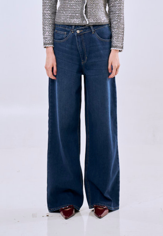 Mossimo Harlow Med Blue Balloon Denim Jeans For Women