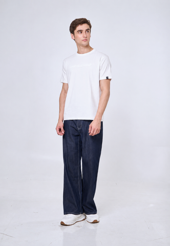 Mossimo Diego White Unisex Fit Tee