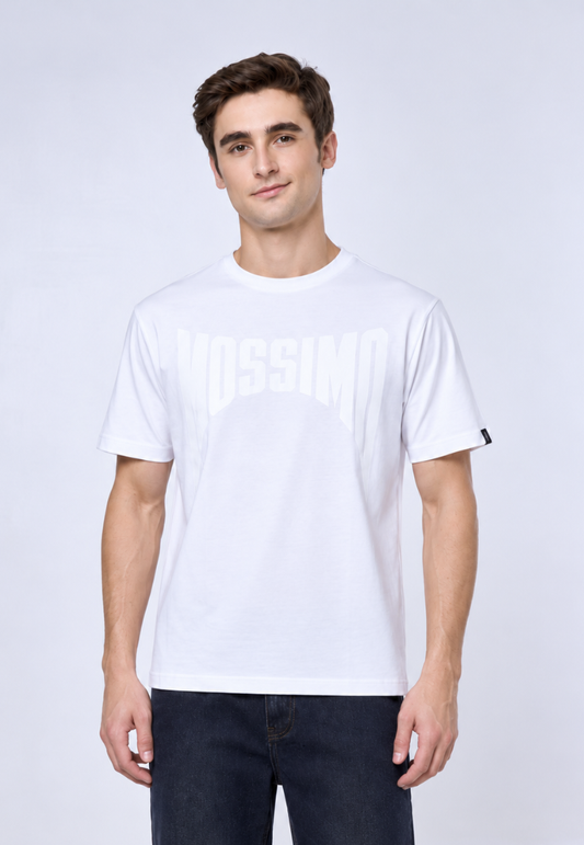 Mossimo Niko White Comfort Fit Tee