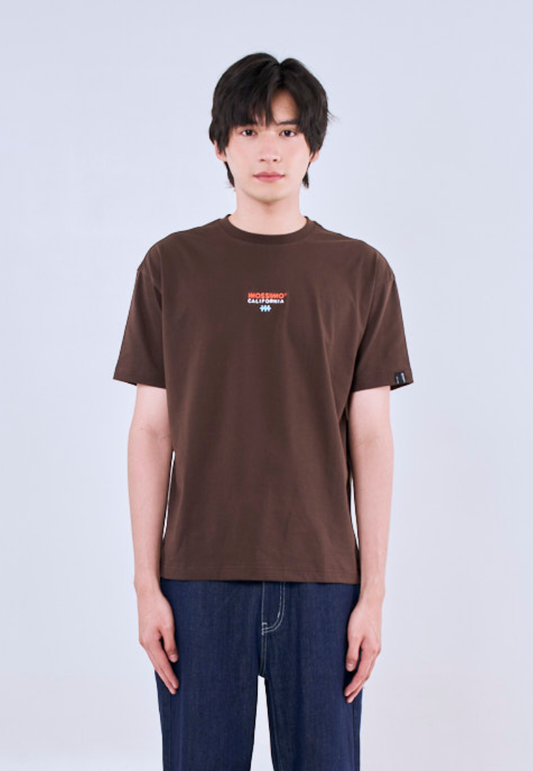 Mossimo Felix Choco Round Neck Urban Fit Tee For Men
