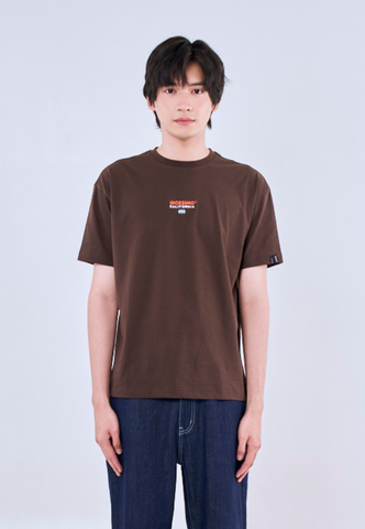 Mossimo Felix Choco Round Neck Urban Fit Tee For Men
