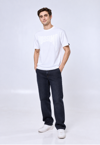 Mossimo Niko White Comfort Fit Tee