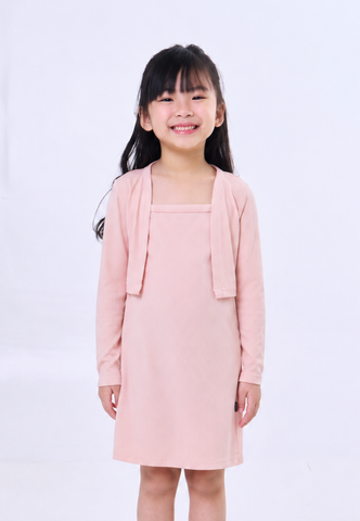 Mossimo Kids Girls Xena Pink Ballet Open Front Top and Cami Dress Set