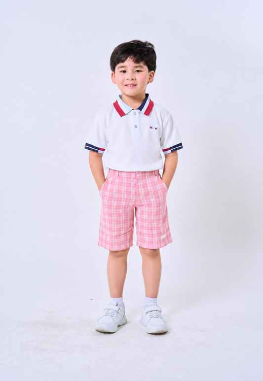Mossimo Kids Ron Pink Four Pocket Stripes Shorts