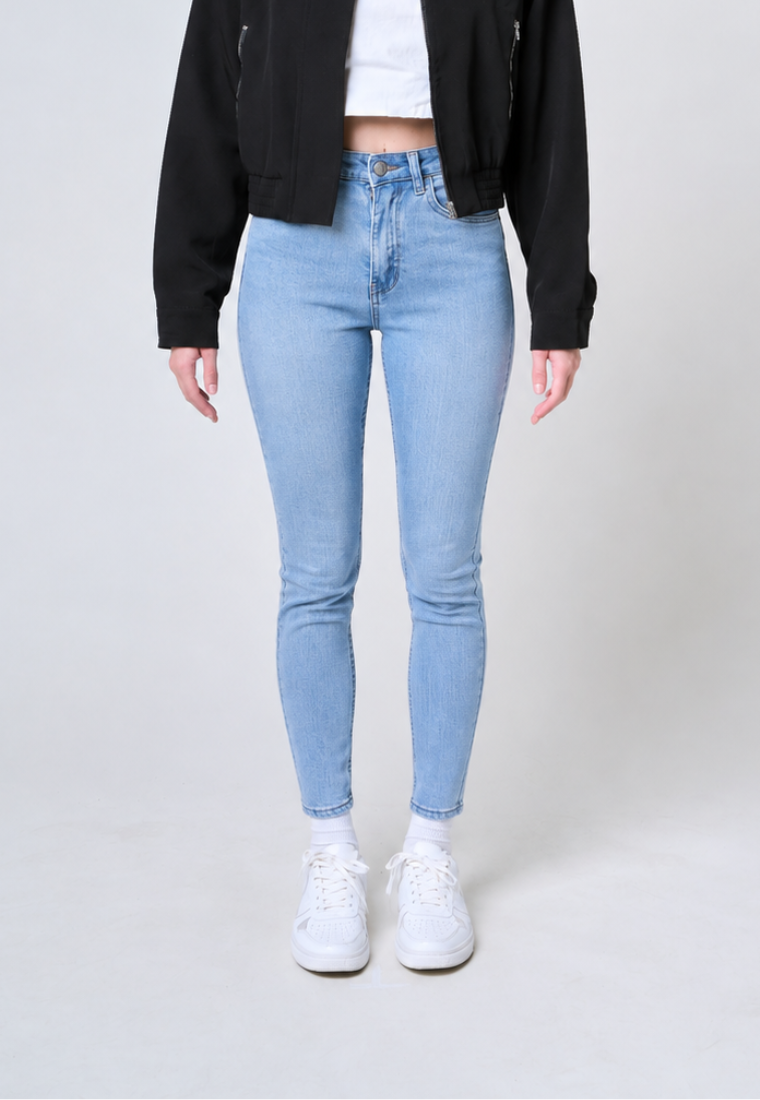 Mossimo Odette Light Blue Five Pocket Skinny Jeans