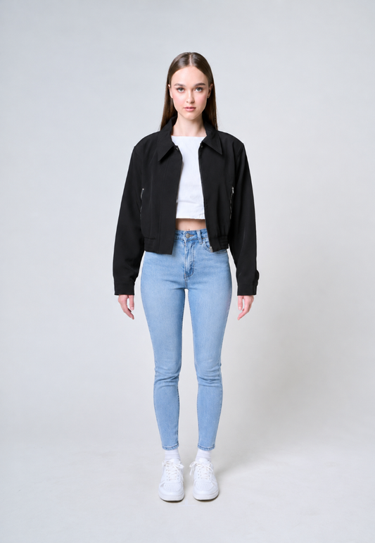 Mossimo Odette Light Blue Five Pocket Skinny Jeans