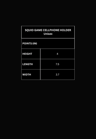Mossimo Squid Game Black Water Bottle & Cellphone Holder w/ Adjustable Shoulder Strap