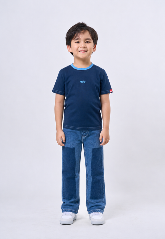 Mossimo Kids Boys' Dark Denim Washed Denim Jeans