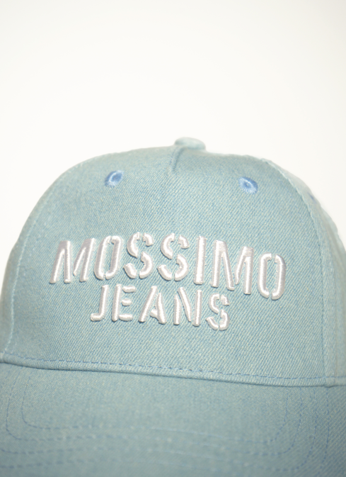 Mossimo Kids Light Blue Embroidered Denim Cap