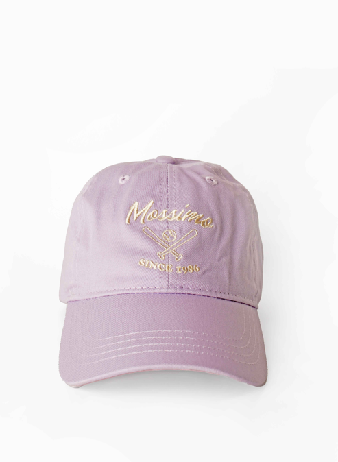 Mossimo Lavender Baseball Cap with Embroidery