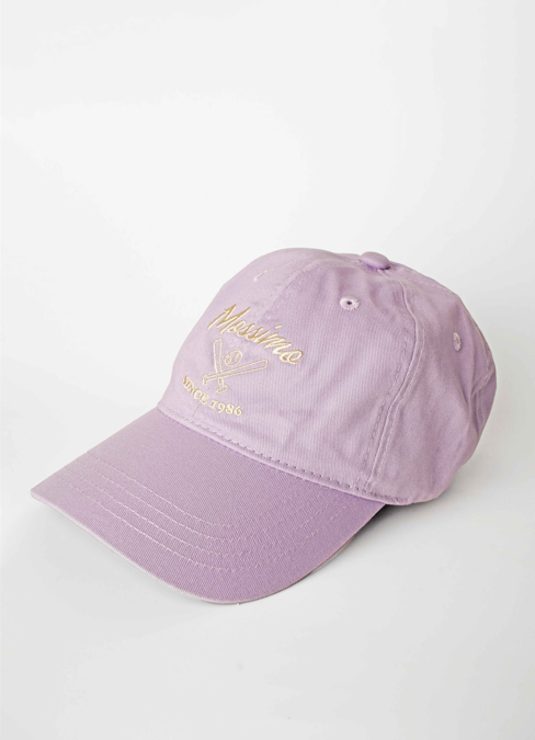 Mossimo Lavender Baseball Cap with Embroidery