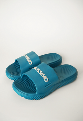 Mossimo Jeremy Blue Coral Men's Slides